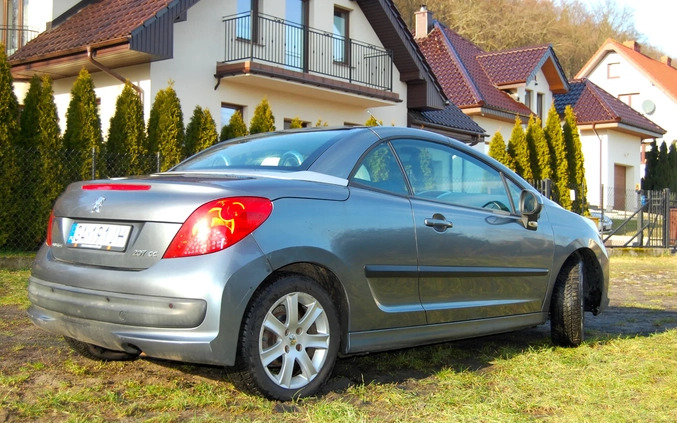 Peugeot 207 CC cena 15000 przebieg: 156300, rok produkcji 2007 z Reda małe 301